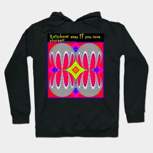 Rainbow  4 circles Hoodie